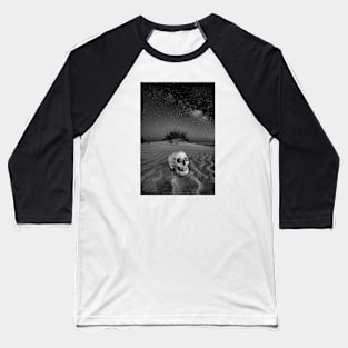 Skull & Milky Way Baseball T-Shirt